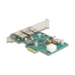 DeLOCK PCI Express x1 plok&scaron;tė USB Type-C PD 30W 2x USB Type-A 5Gbps
