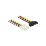 Vidinis maitinimo laidas DeLOCK 60140 1 m SATA 15-pin &ndash; Molex 4-pin