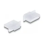 DeLOCK 64107 DisplayPort ki&scaron;tukinio lizdo apsauginis dangtelis, skaidrus, 10 vnt.