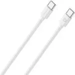 USB laidas RealPower 404306 USB 2.0 1 m USB-C baltas