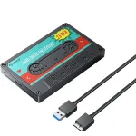 ORICO 2580U3 i&scaron;orinis 2,5 colių HDD dėklas USB 3.0 SATA diskams