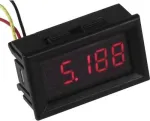 VM533 - LCD voltmetras, 5 skaitmenų, 3,5&ndash;30 V (DC) (COM-VM533)