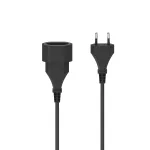 Hama 00223264 ilginimo laidas 5 m 1 ki&scaron;tukinis lizdas Vidaus juodas