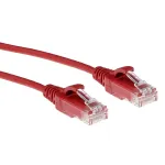 ACT Red 7 m LSZH U/UTP CAT6 liesas duomenų centro pataisinis laidas su apsauga nuo užkabėjimo ir RJ45 jungtimis