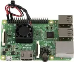 Joy-it Raspberry Pi&reg; au&scaron;inimo rinkinys rb-heatsink2 Banana Pi, Cubieboard, pcDuino, Arduino, Raspberry Pi&reg;, Raspberry Pi&reg; 3 B, Rasp