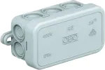 OBO BETTERMANN 2000001 Abžvalgos dėžutė A6 80x43x34 mm &Scaron;viesiai pilka (RAL 7035) IP55