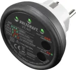 VOLTCRAFT VC40 Ki&scaron;tukinių lizdų testeris