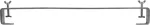 Kablys EUROLITE C-Hook TCH-50/65 sidabrinis, skirtas trusams ir &scaron;viestuvams