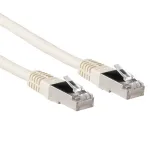 ACT IB3652 Cat6a S/FTP (PiMF) tinklo komutacinis kabelis, 0,25 m, dramblio kaulo spalvos