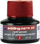 Pripildymo ra&scaron;alas žymekliui Edding RBTK 25 &ndash; raudonas, 25 ml