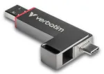 Verbatim Dual QuickStick USB atmintinė 512 GB USB Type-A / USB Type-C 3.2 Gen 1 (3.1 Gen 1) Pilka