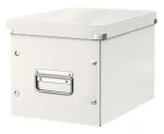 Leitz Click & Store WOW Cube Medium laikymo dėžė, balta