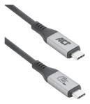 ACT USB4 80Gbps Thunderbolt 5 laidas 240W USB Type-C, USB-IF sertifikuotas, 1,5 metro