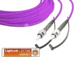 Lightwin LSP-50 ST-ST 5.0 OM4 &scaron;viesolaidinis pataikinis kabelis, simplex, MM OM4, ST &ndash; ST