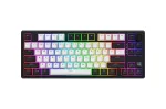HATOR Skyfall 80 MAG ULTIMA 8K belaidė klaviatūra žaidimams USB + RF Wireless + Bluetooth QWERTY US English juoda, balta