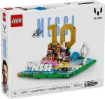 LEGO Editions Sports 43011 Lionel Messi &ndash; futbolo akimirkos