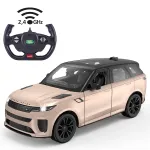 Radijo bangomis valdomas automobilis Jamara Range Rover Sport SV 1:14 2,4GHz auksinis 6+