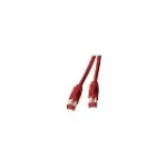 EFB RJ45 Patch Laidas Cat.6A S/FTP LSZH Draka UC900 TM21 Raudonas 7,5m