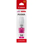 Canon GI-50 M, didelės i&scaron;eigos ra&scaron;alo buteliukas, purpurinė