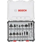 Bosch 2 607 017 472 frezų rinkinys, 15 dalių, 8 mm kotas