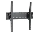 MACLEAN MC-665 Fiksuotas TV laikiklis sienai, 32-55 colių, juodas, iki 40 kg, VESA 400x400