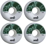 Verb Dip Wheel Set Green - 4x Fingerboard Wheels (7,5mm x 4,8mm, 70D Urethane)