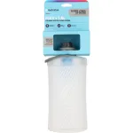 HydraPak Flux+ 1.5L filtruojamas vandens butelis - Clear/HP Blue