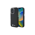 BMW M Edition Kevlar Wrapped Metal Hard Case, skirta Apple iPhone 16 Pro Max 6,9 inch - juoda