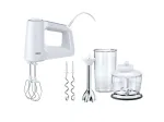 Braun MultiMix 3 HM 3137 WH rankinis plaktuvas 500 W baltas
