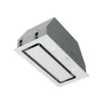 Cata GA DUAL 60 WH įmontuojamas teleskopinis gartraukis, 60 cm, 737 m&sup3;/h, baltas