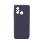 Connect Xiaomi Redmi 12C Premium Quality Soft Touch Silicone Case Midnight Blue