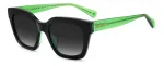 Kate Spade Women's CAMRYNS7ZJF09 Square Acetate Sunglasses with Grey Gradient Lenses