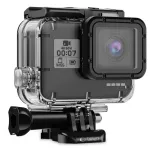 TECH-PROTECT GA200 vandeniui atsparus dėklas, skirtas GoPro Hero 5 / 6 / 7, skaidrus