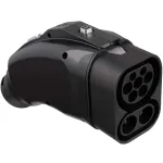 Akyga AK-SC-E20 CCS2 į GB/T nuolatinės srovės įkrovimo adapteris 1000V 250A juodas