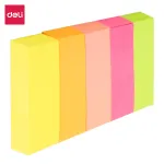 Deli Haftnotizen Index PP Stick Up 100 St. farbig
