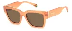 POLAROID PLD6198SX733 Unisex Sunglasses Havana Brown Polarized 52mm