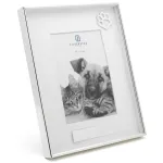 Zilverstad Photo Frame with Paw 10x15 Metal Portrait Silver