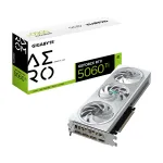 GIGABYTE GeForce RTX 5060 Ti AERO OC 16G vaizdo plok&scaron;tė - 16 GB GDDR7, 128 bit, PCI-E 5.0, 2647 MHz, 3x DisplayPort, 1x HDMI, GV-N506TAERO OC-16GD