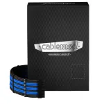 CableMod Dual Set 12V 2x6-pin Corsair RMi/RMx &ndash; mėlynas pintas maitinimo laidų rinkinys