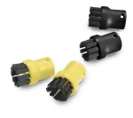K&auml;rcher &scaron;epečių rinkinys garo generatoriams 2.863-264.0, apvalūs plastikiniai &scaron;epečiai 26&times;26&times;40 mm, 4 vnt.