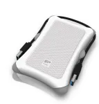 I&scaron;orinis HDD dėklas Silicon Power Armor A30 2,5 inch, USB 3.2 Gen 1, baltas, plastikas/guma