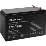 Nepriklausomo maitinimo &scaron;altinio baterija QOLTEC 53031 12V 9Ah žalia, 152&times;94&times;65 mm, 2,35 kg