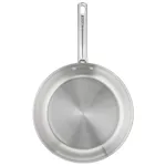 Tefal Duetto On 28 cm keptuvė i&scaron; nerūdijančio plieno su titano nelipnia danga, Thermo-Signal, tinka indukcijai