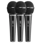 Behringer XM1800S dinaminis mikrofonas 3 vnt. komplektas su ne&scaron;iojimo dėklu