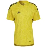 adidas Condivo 22 vartininko mar&scaron;kinėliai trumpomis rankovėmis vyrams saulės geltoni HF0138