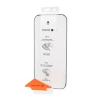 Evelatus Flip Glass Magic Easy Install ekrano apsauga, skirta Apple iPhone 18 Pro, juoda, be mažmeninės pakuotės