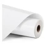 LOKLiK Permanent Adhesive Vinyl Roll Matte White 30,5 cm x 180 cm (12 inch x 6 ft) skirtukų pjaustytuvams