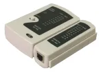 DSIT tinklo kabelių testeris RJ11 RJ12 RJ45 ISDN Cat5 Cat5e Cat6 Cat6a UTP STP su LED indikacija