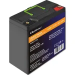 Qoltec 53702 LiFePO4 ličio geležies fosfato baterija | 12,8V | 24Ah | 307,2Wh | BMS