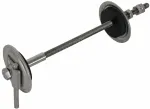 DEHN 478430 įžeminimo sienos praėjimas, reguliuojamas 300-500 mm, nerūdijantis plienas